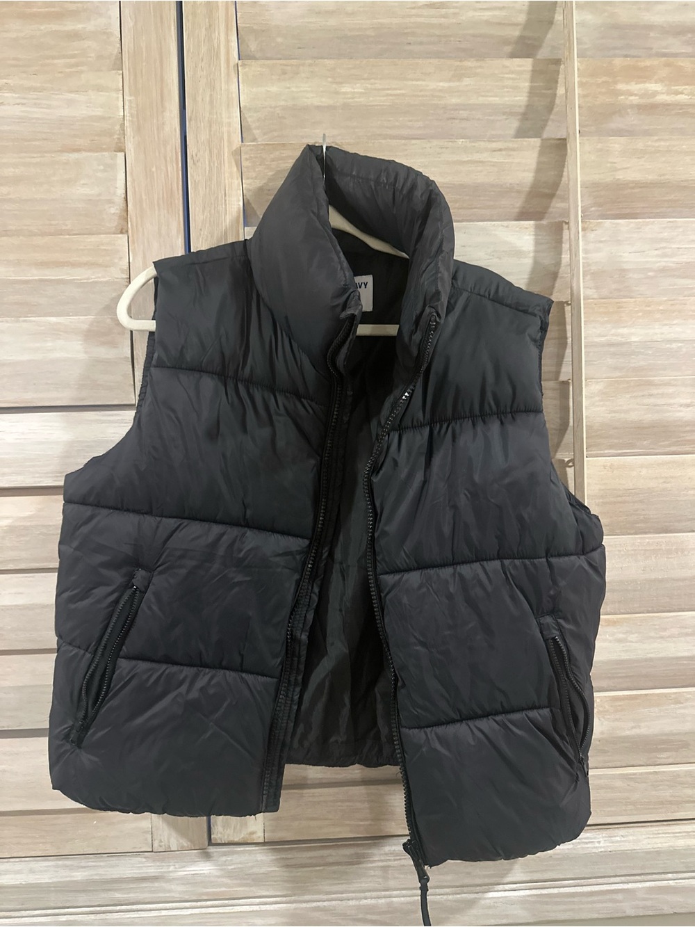 Old Navy Black Quilted Puffer Jacket